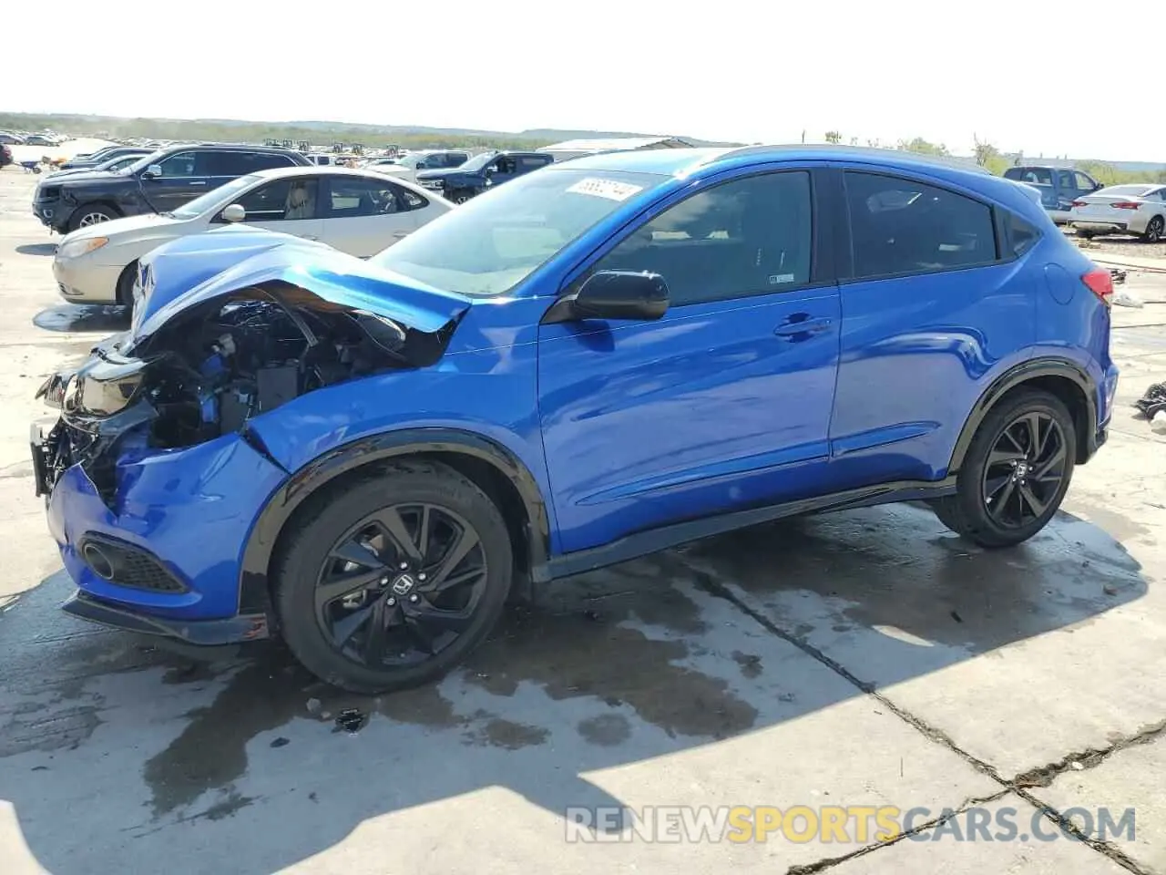 1 Photograph of a damaged car 3CZRU5H11MM726307 HONDA HR-V 2021