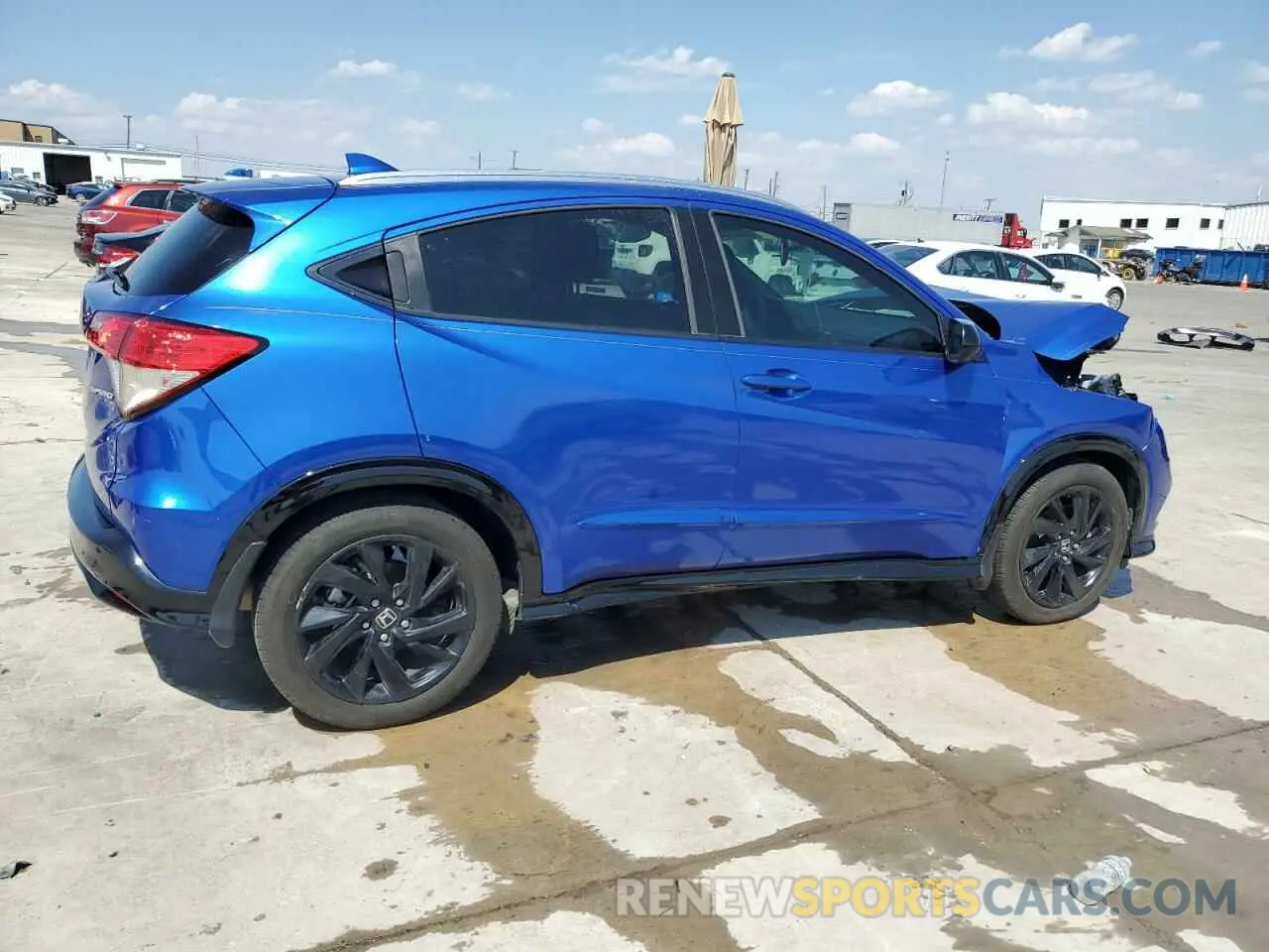 3 Photograph of a damaged car 3CZRU5H11MM726307 HONDA HR-V 2021