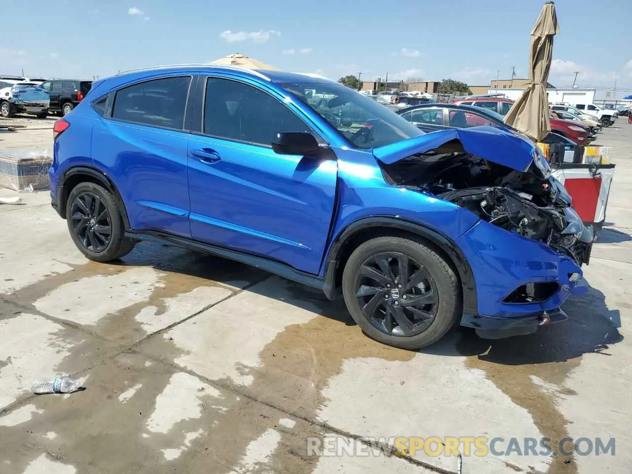 4 Photograph of a damaged car 3CZRU5H11MM726307 HONDA HR-V 2021