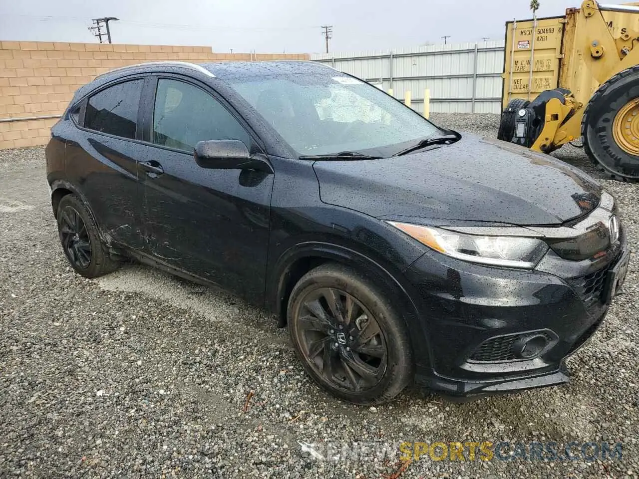 4 Photograph of a damaged car 3CZRU5H11MM733239 HONDA HR-V 2021