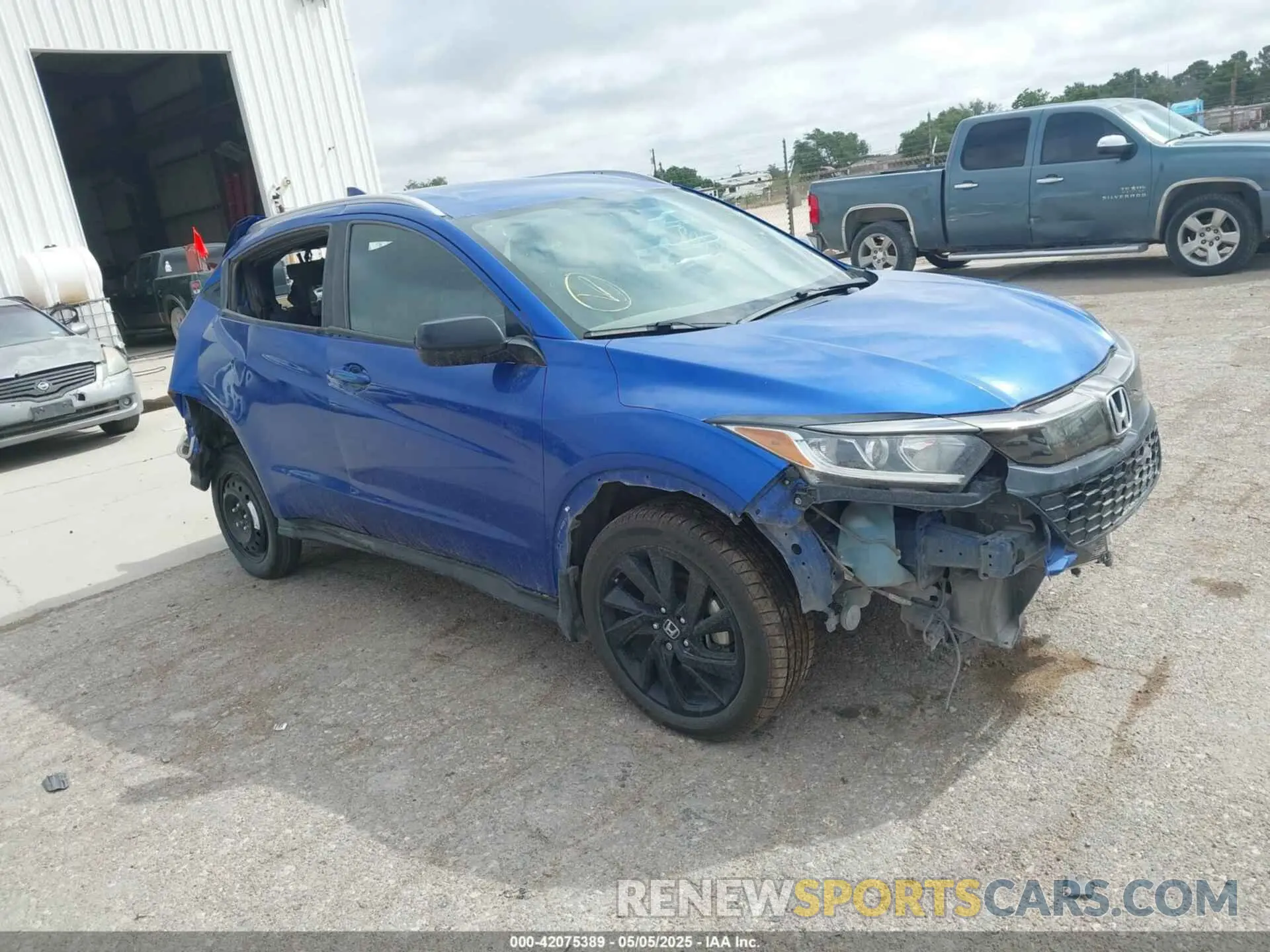 1 Photograph of a damaged car 3CZRU5H13MM707760 HONDA HR-V 2021