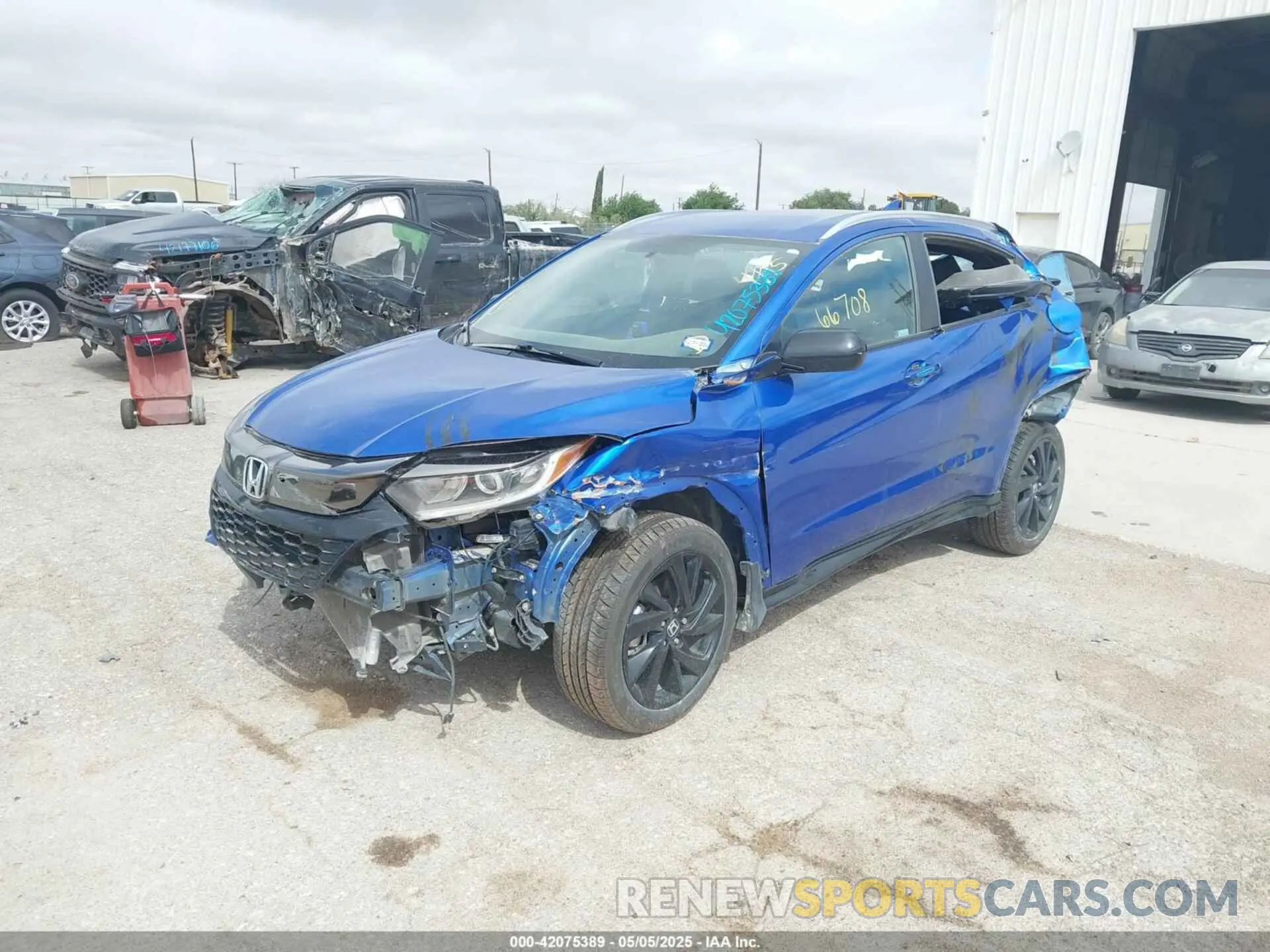 2 Photograph of a damaged car 3CZRU5H13MM707760 HONDA HR-V 2021
