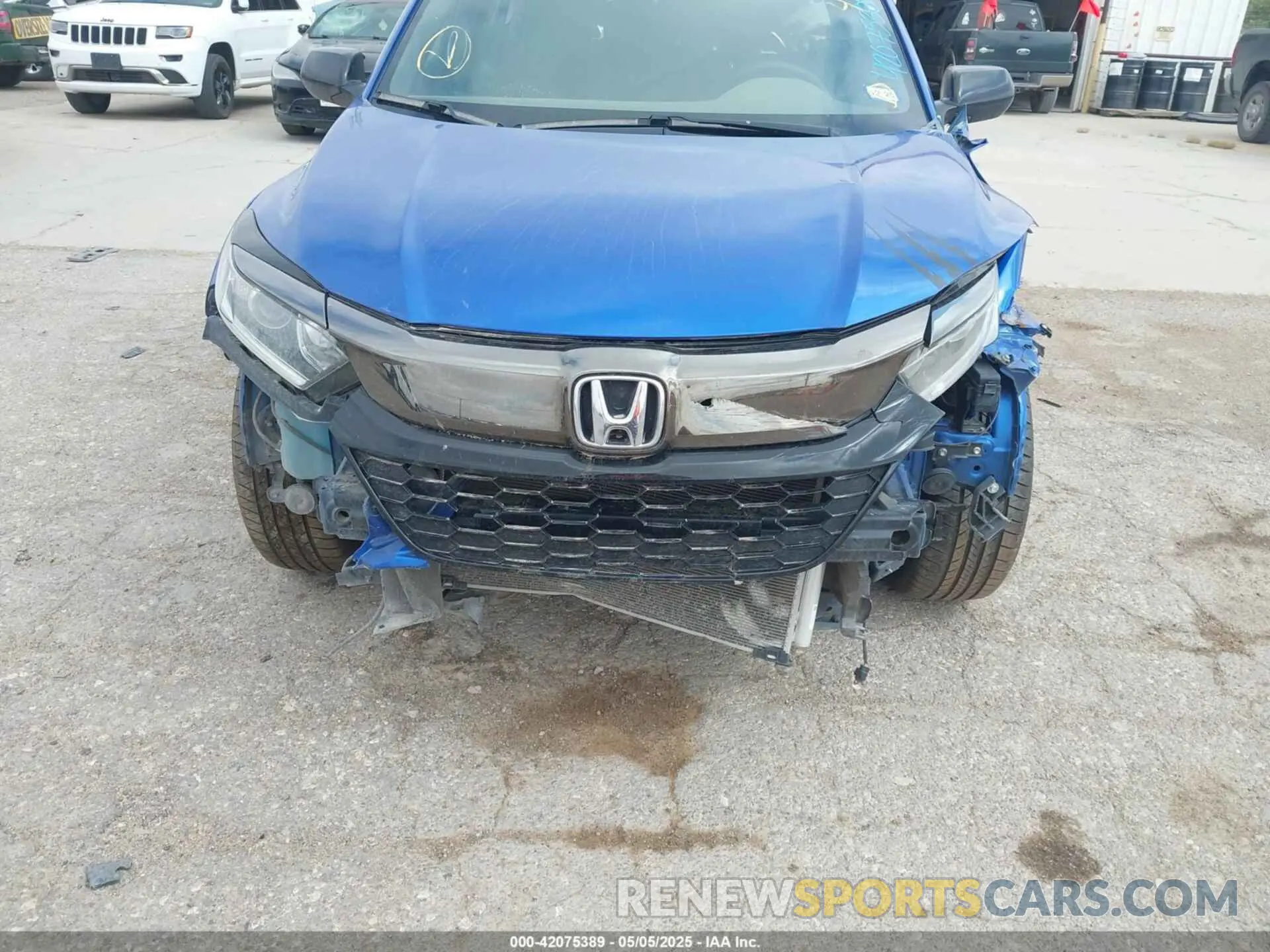 6 Photograph of a damaged car 3CZRU5H13MM707760 HONDA HR-V 2021
