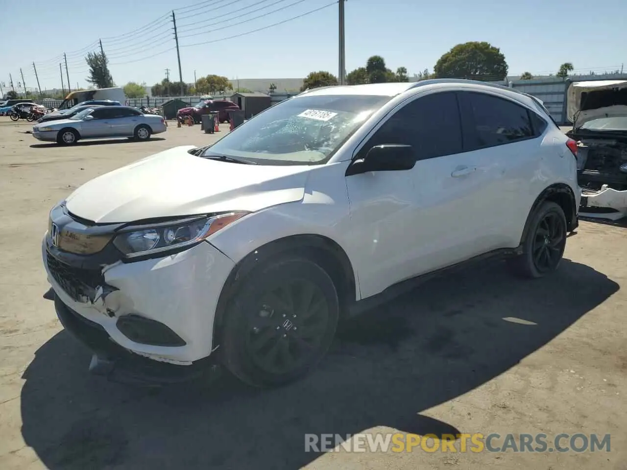 1 Photograph of a damaged car 3CZRU5H14MM726754 HONDA HR-V 2021