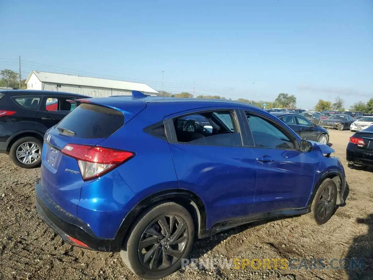 3 Photograph of a damaged car 3CZRU5H16MM731437 HONDA HR-V 2021