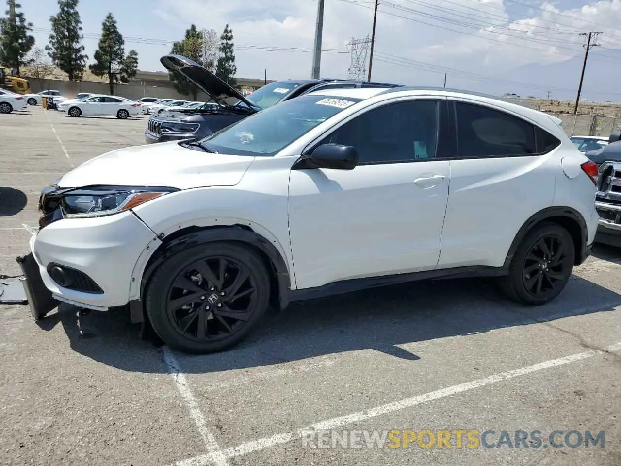 1 Photograph of a damaged car 3CZRU5H16MM734497 HONDA HR-V 2021