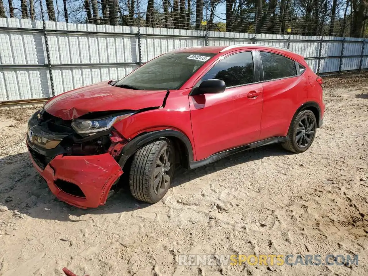 1 Photograph of a damaged car 3CZRU5H17MM700813 HONDA HR-V 2021