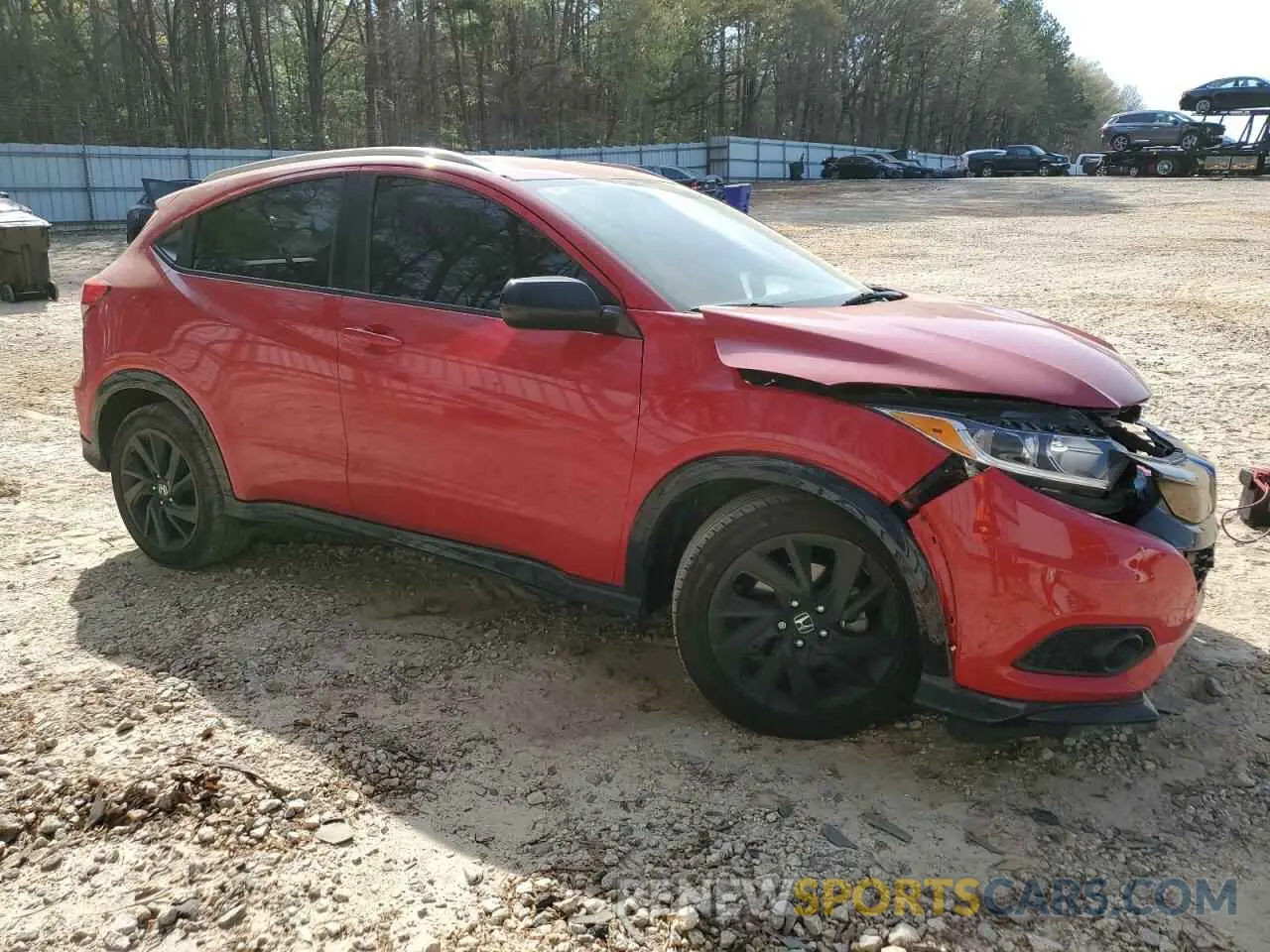 4 Photograph of a damaged car 3CZRU5H17MM700813 HONDA HR-V 2021