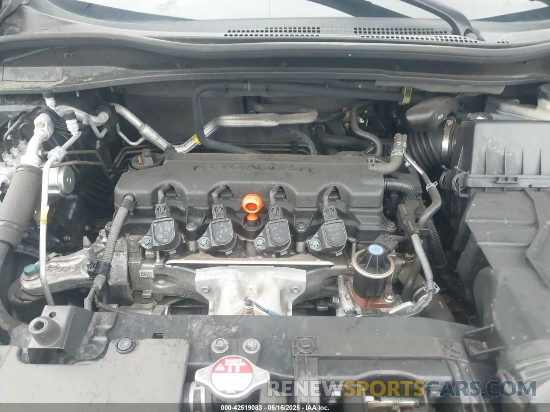10 Photograph of a damaged car 3CZRU5H17MM707003 HONDA HR-V 2021