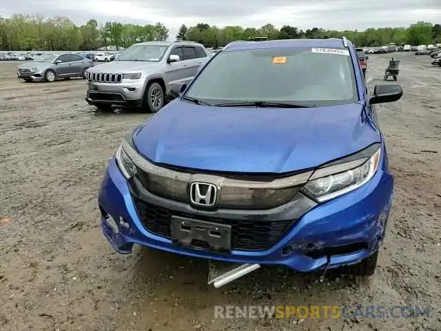 11 Photograph of a damaged car 3CZRU5H17MM721919 HONDA HR-V 2021
