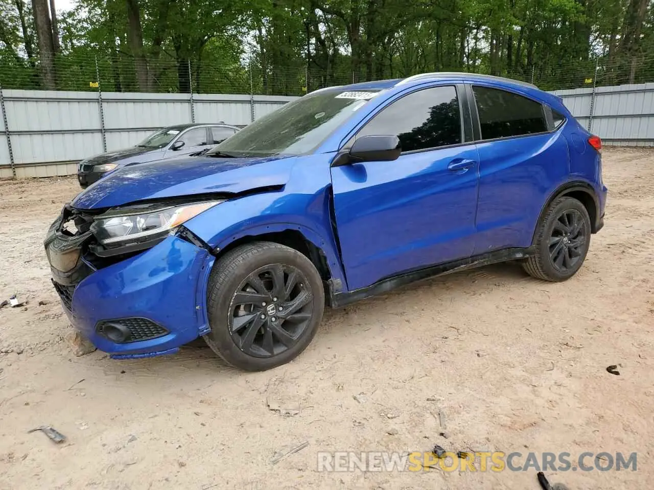1 Photograph of a damaged car 3CZRU5H17MM729809 HONDA HR-V 2021