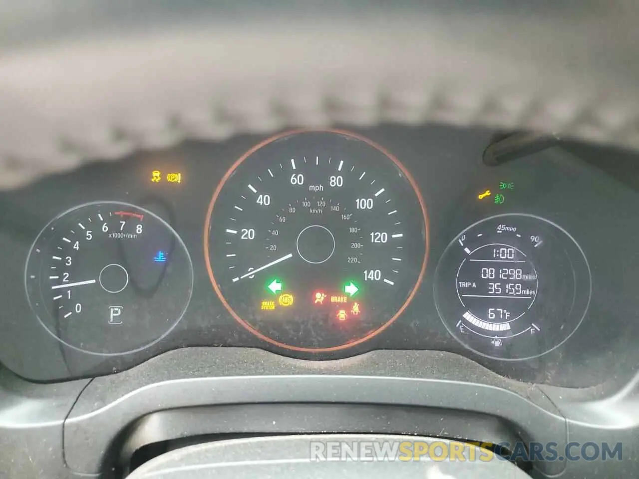 9 Photograph of a damaged car 3CZRU5H17MM729809 HONDA HR-V 2021