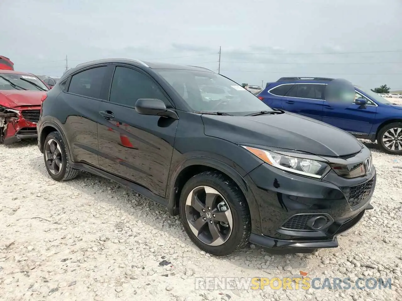 4 Photograph of a damaged car 3CZRU5H18MM725722 HONDA HR-V 2021