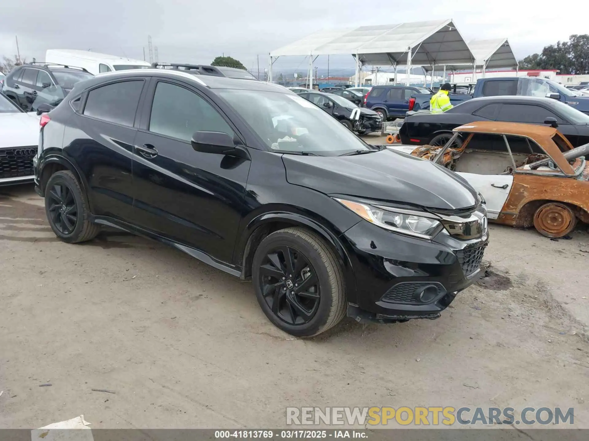 1 Photograph of a damaged car 3CZRU5H19MM708461 HONDA HR-V 2021