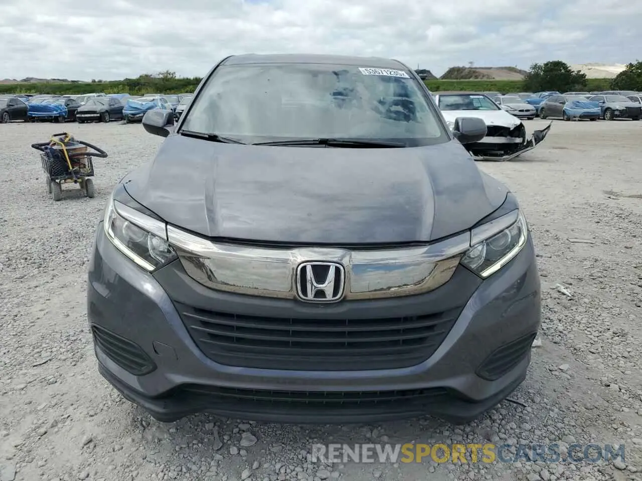 5 Photograph of a damaged car 3CZRU5H33MM726438 HONDA HR-V 2021