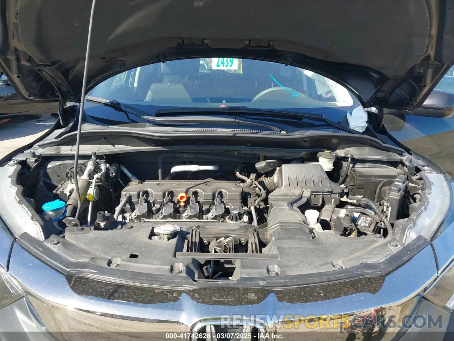 10 Photograph of a damaged car 3CZRU5H33MM726939 HONDA HR-V 2021