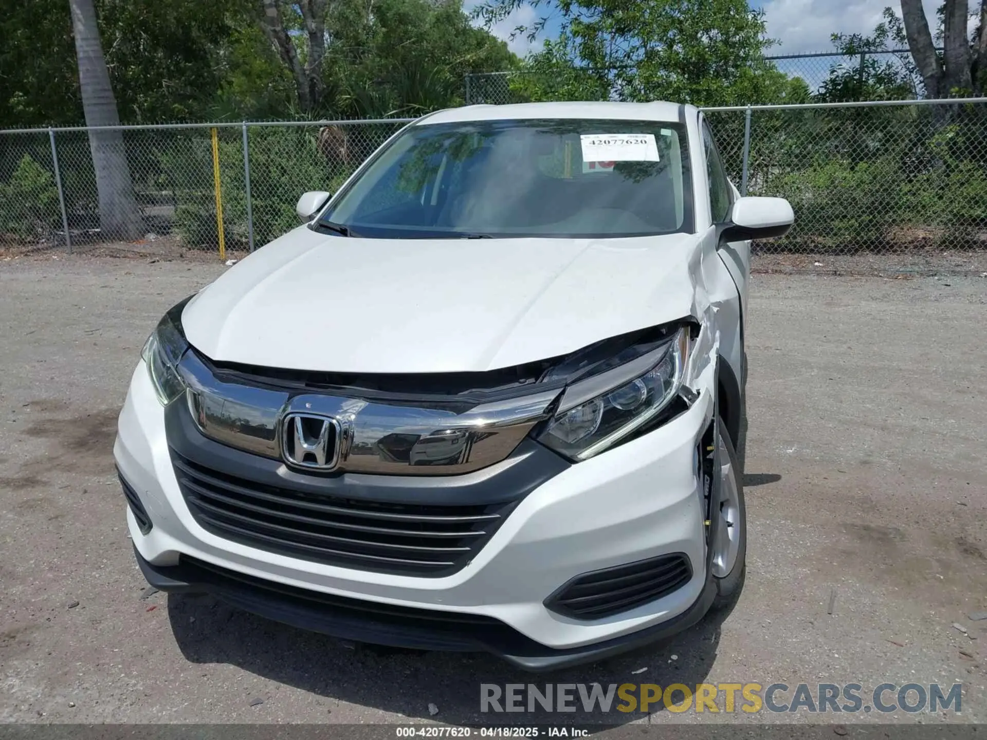 6 Photograph of a damaged car 3CZRU5H33MM728433 HONDA HR-V 2021