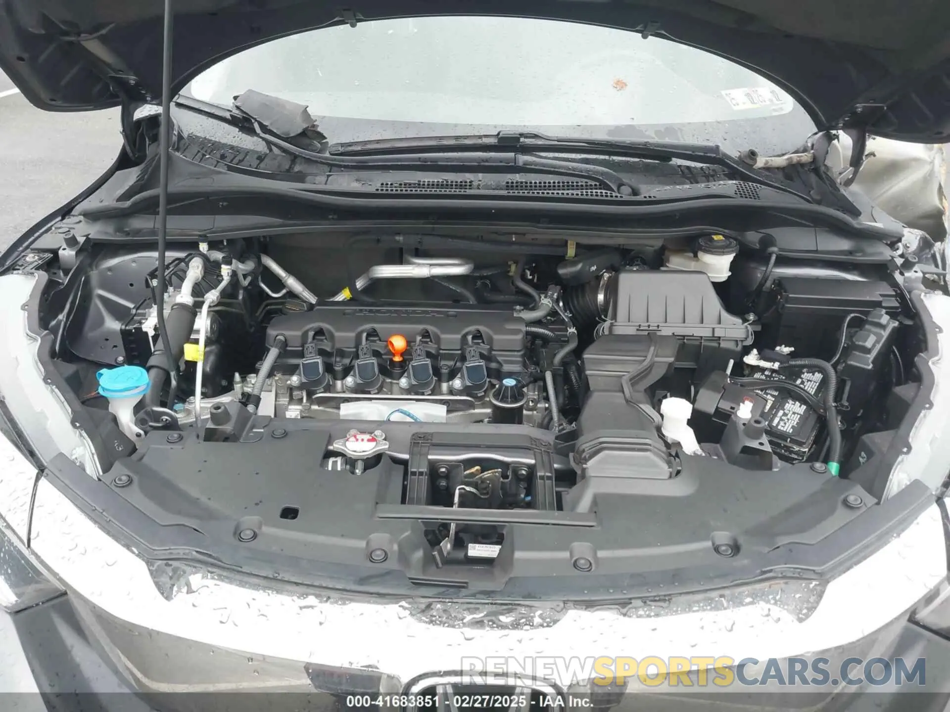10 Photograph of a damaged car 3CZRU5H35MM708779 HONDA HR-V 2021