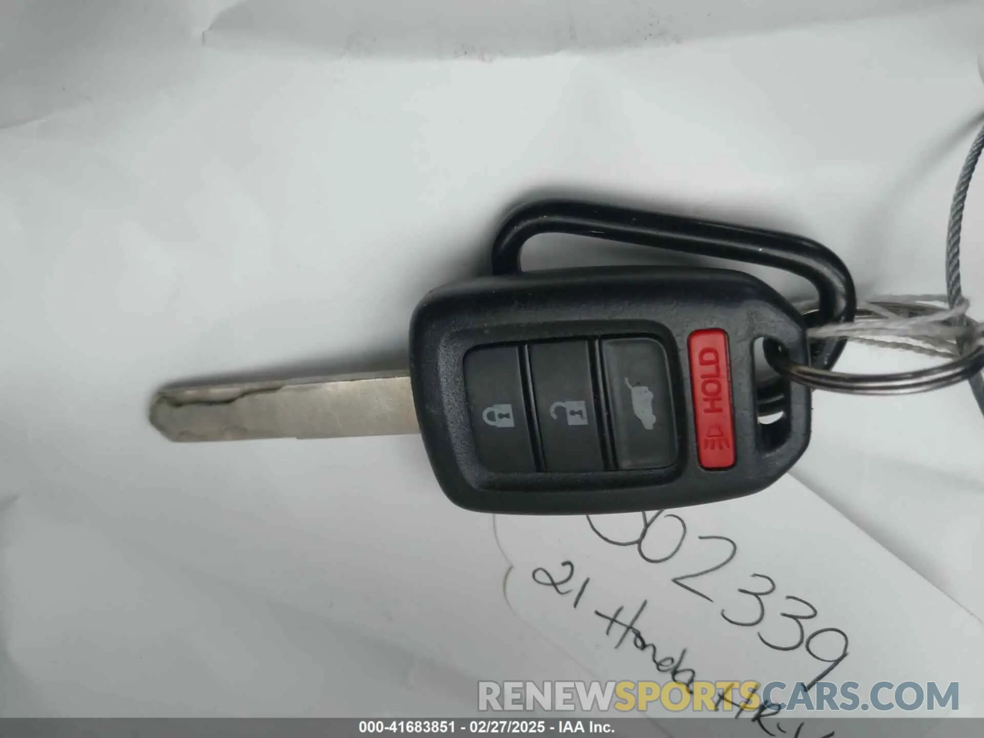 11 Photograph of a damaged car 3CZRU5H35MM708779 HONDA HR-V 2021