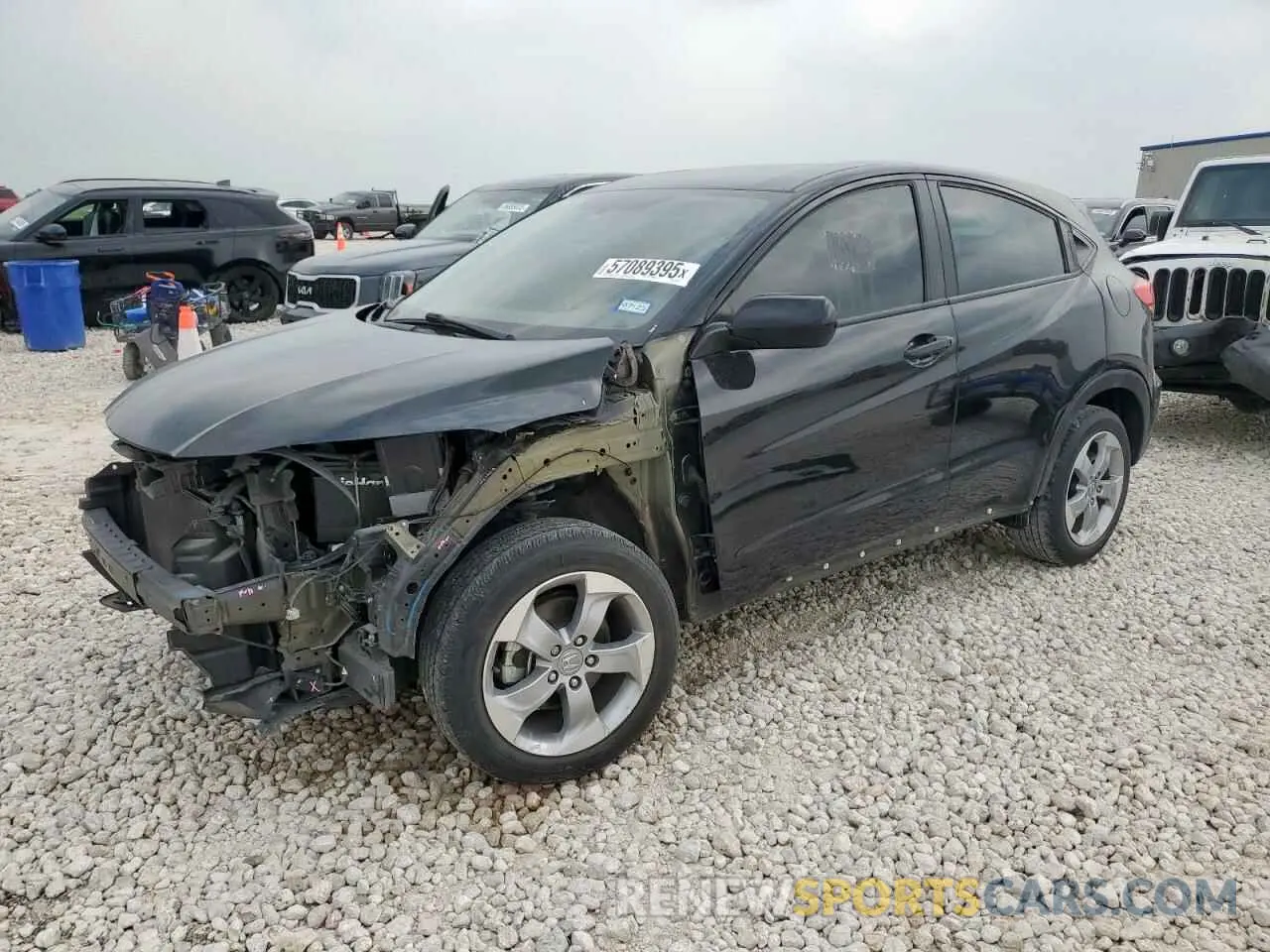 1 Photograph of a damaged car 3CZRU5H36MM722349 HONDA HR-V 2021