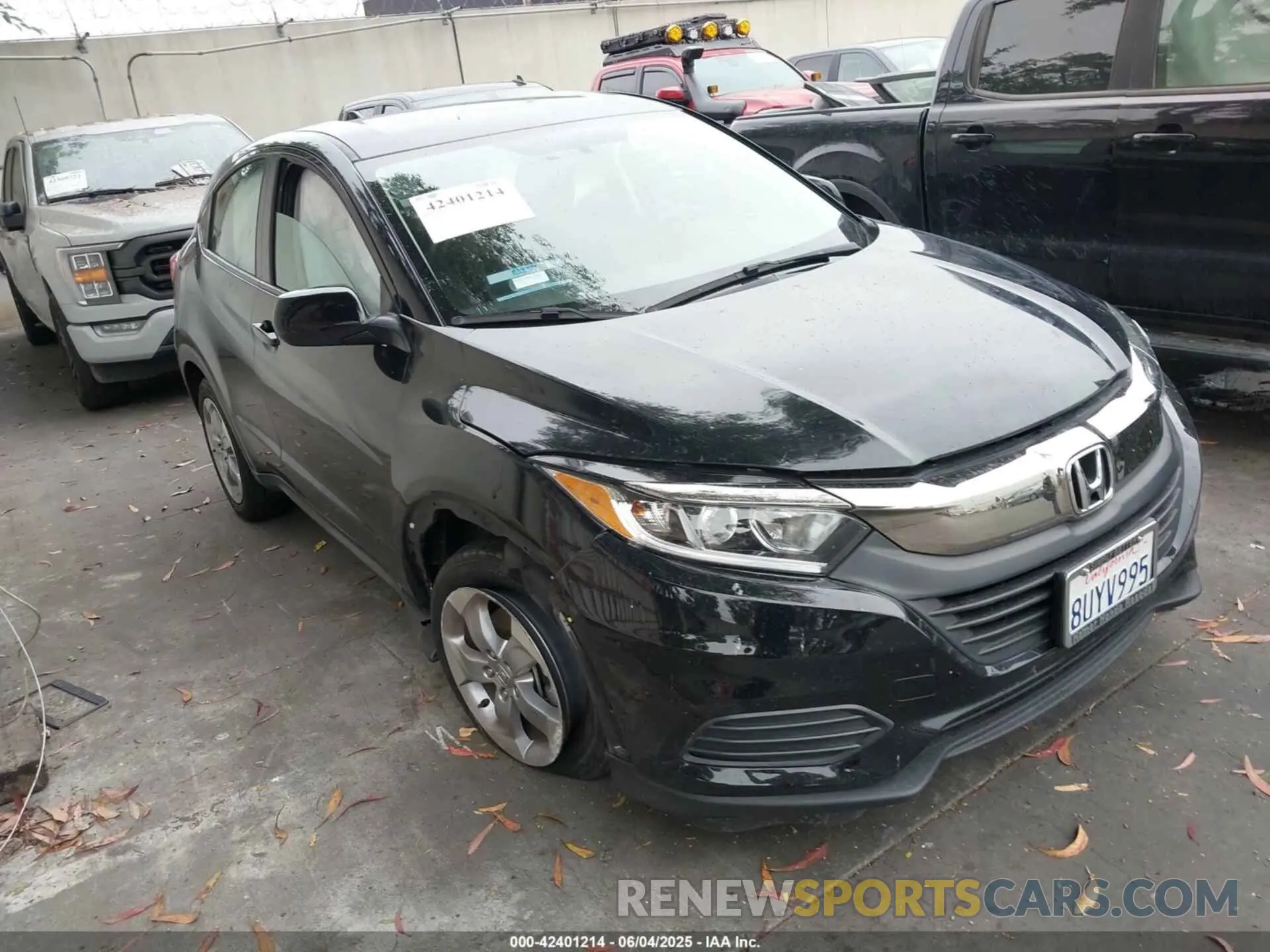 1 Photograph of a damaged car 3CZRU5H37MM704782 HONDA HR-V 2021
