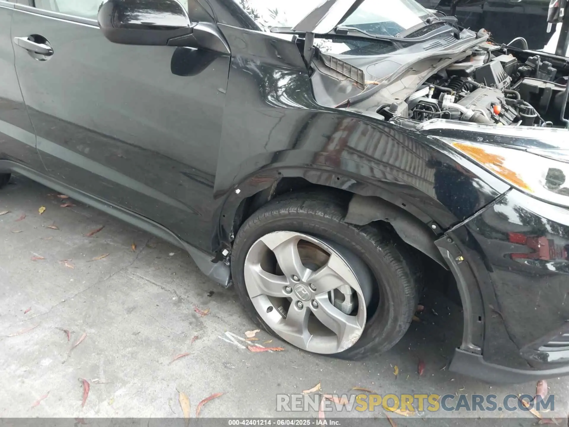 6 Photograph of a damaged car 3CZRU5H37MM704782 HONDA HR-V 2021