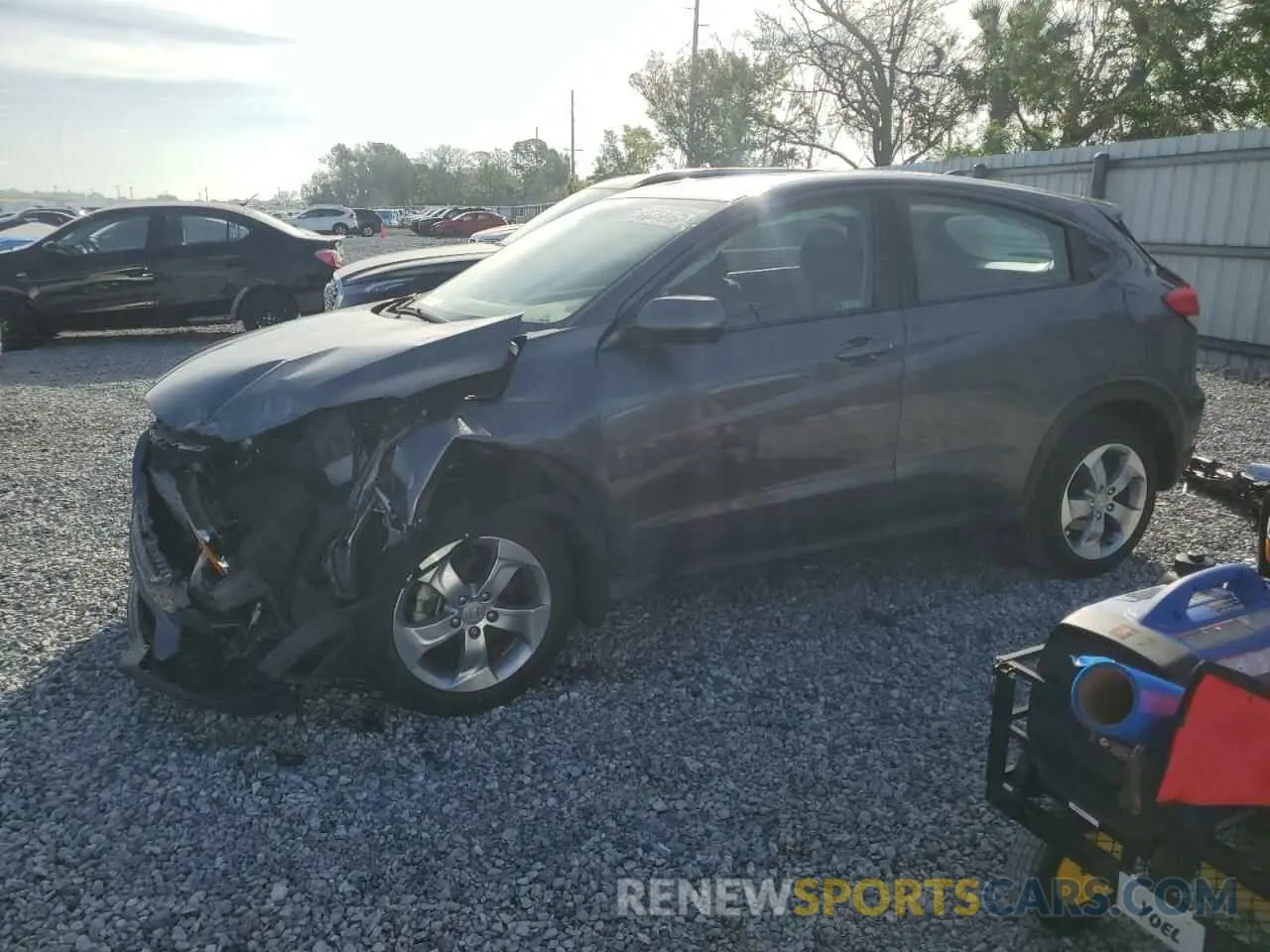 1 Photograph of a damaged car 3CZRU5H38MM729996 HONDA HR-V 2021