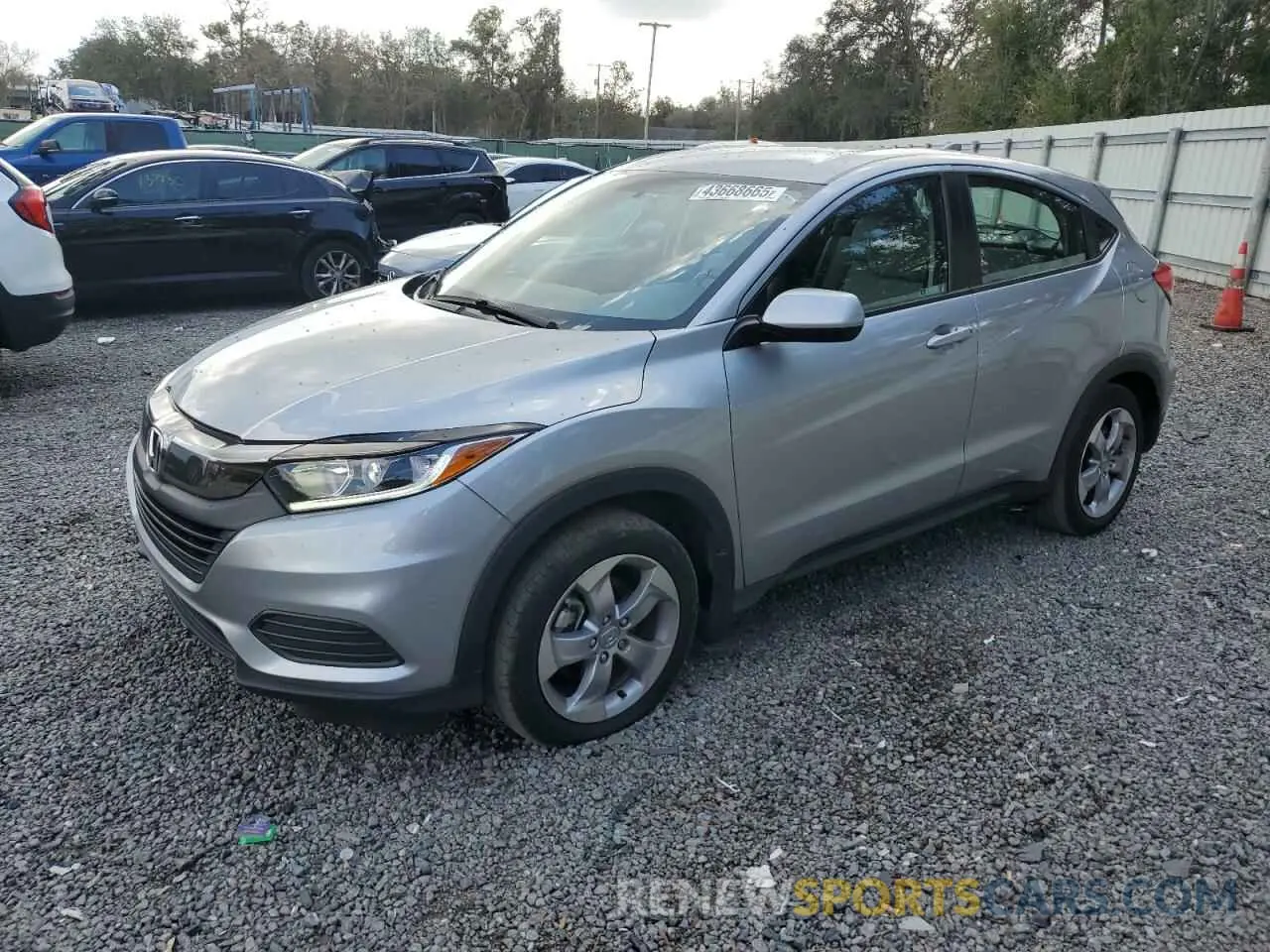 1 Photograph of a damaged car 3CZRU5H39MM726413 HONDA HR-V 2021