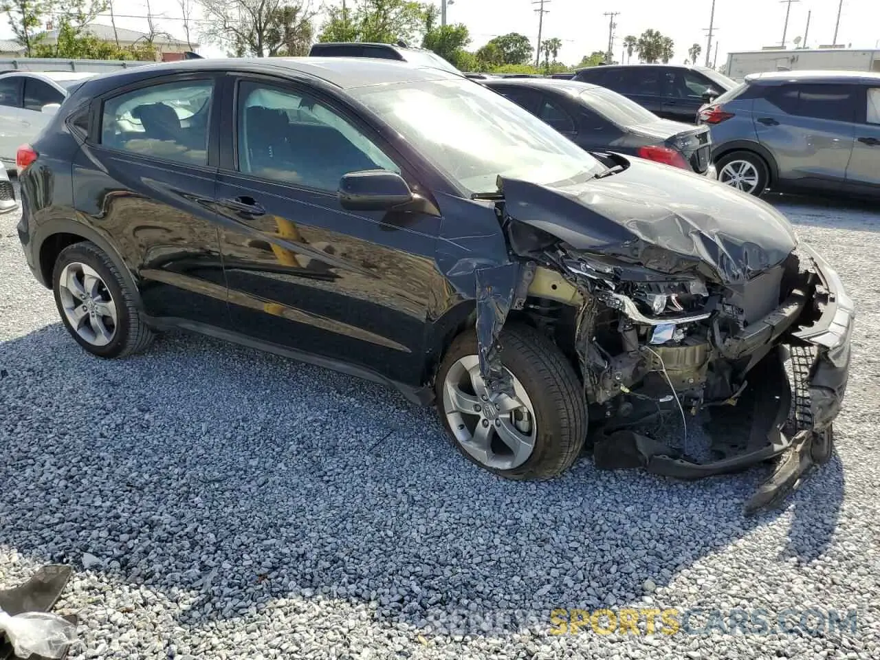 4 Photograph of a damaged car 3CZRU5H39MM731966 HONDA HR-V 2021