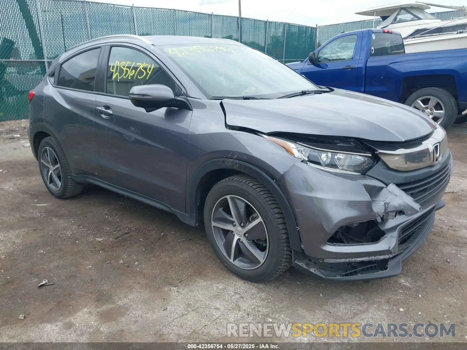 1 Photograph of a damaged car 3CZRU5H50MM701563 HONDA HR-V 2021