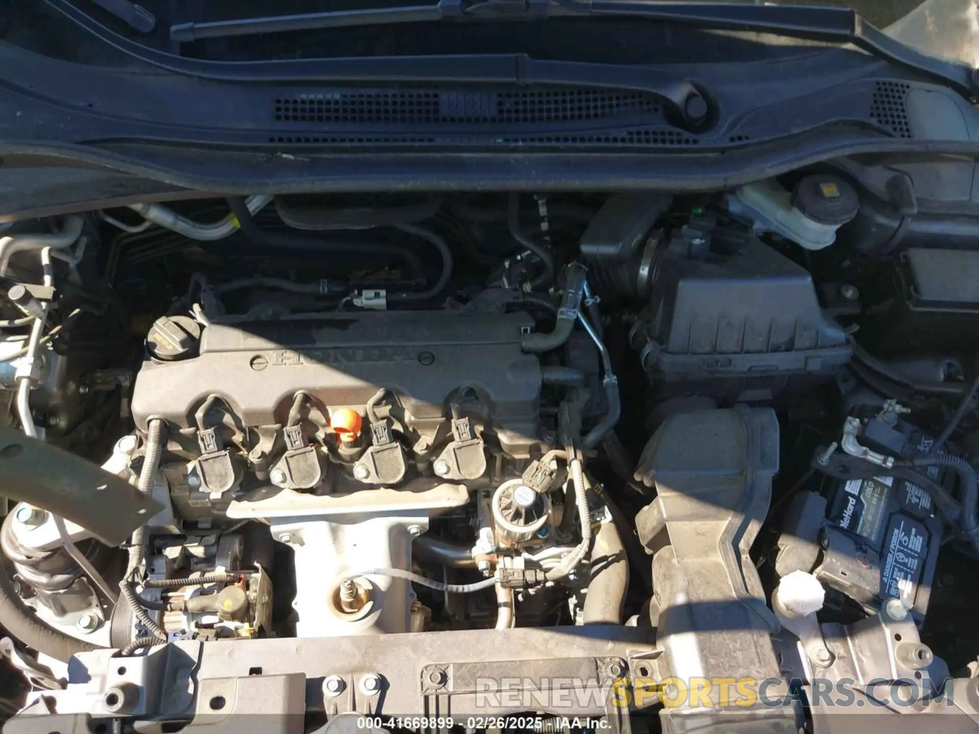 10 Photograph of a damaged car 3CZRU5H52MM705470 HONDA HR-V 2021
