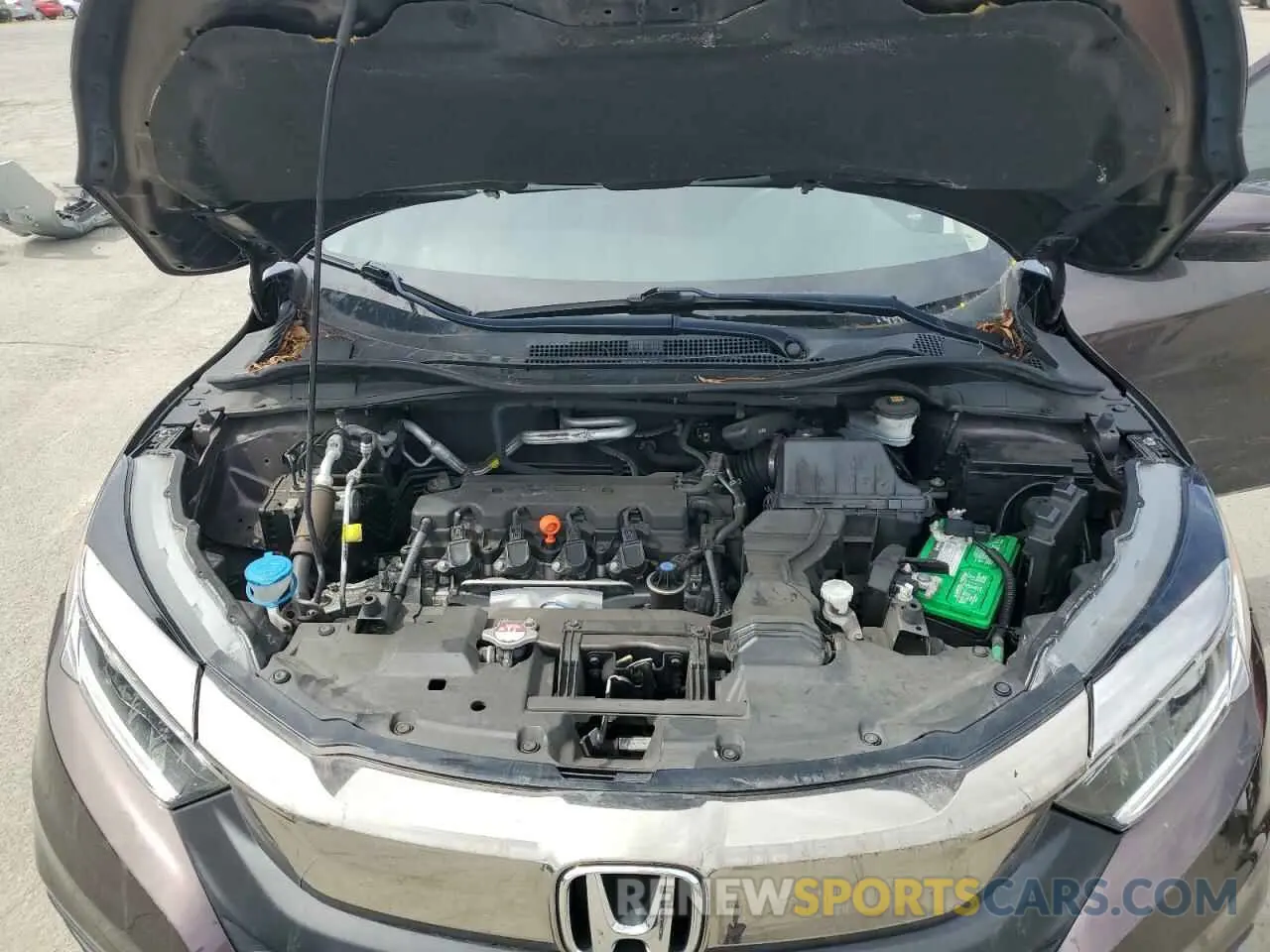 12 Photograph of a damaged car 3CZRU5H52MM706828 HONDA HR-V 2021
