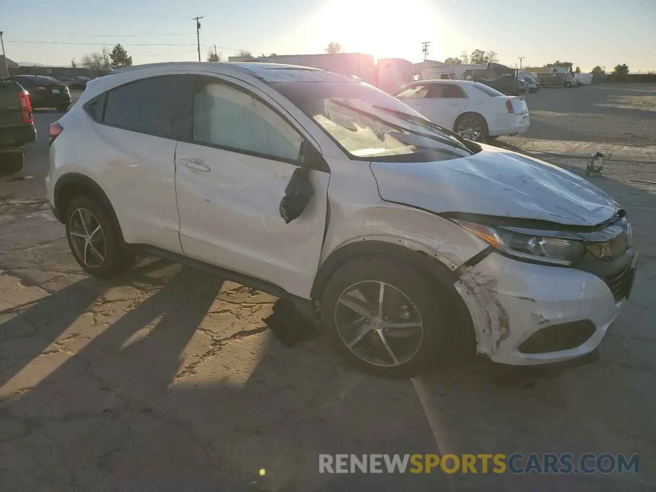 4 Photograph of a damaged car 3CZRU5H52MM708014 HONDA HR-V 2021