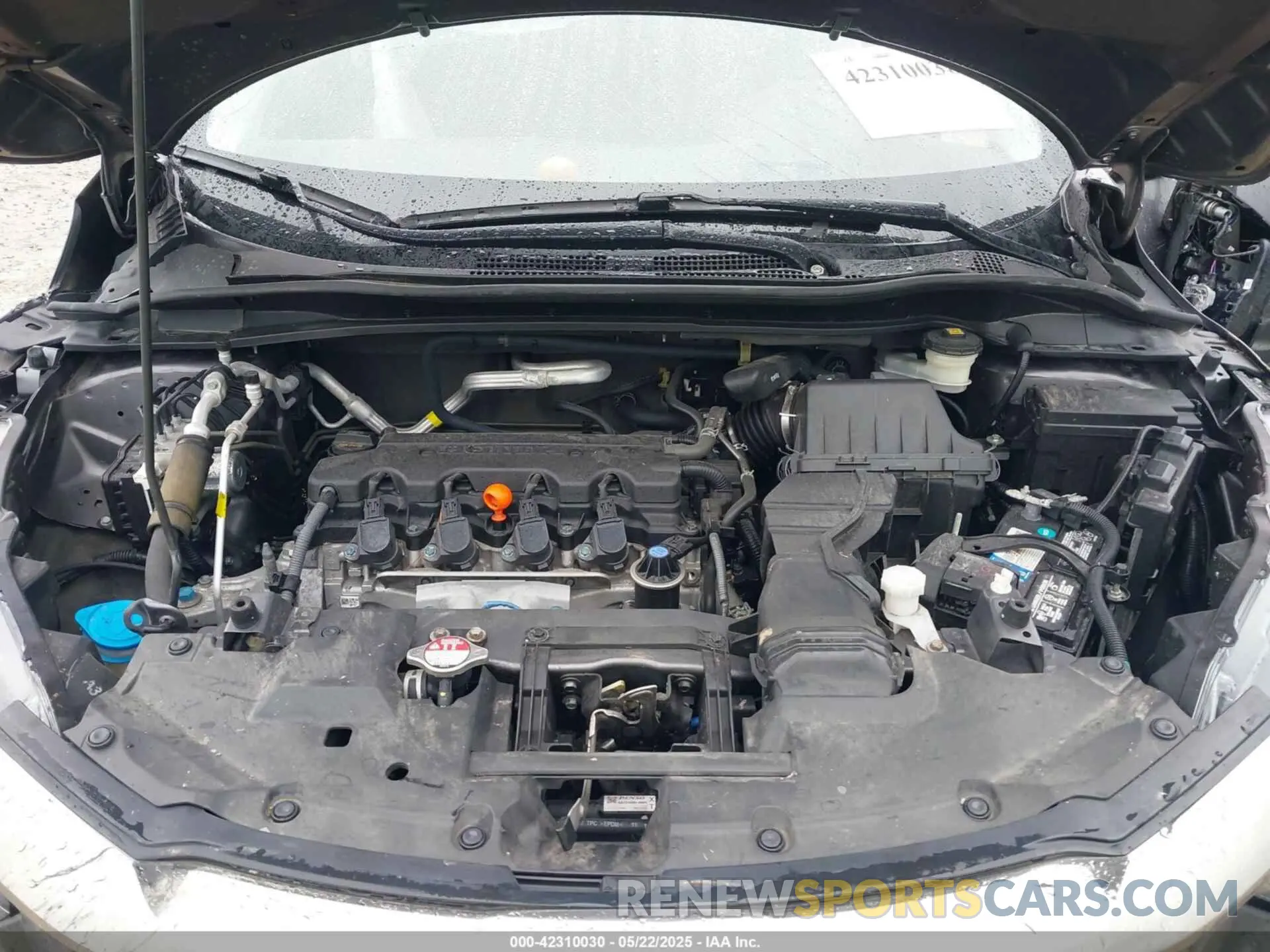 10 Photograph of a damaged car 3CZRU5H52MM726660 HONDA HR-V 2021
