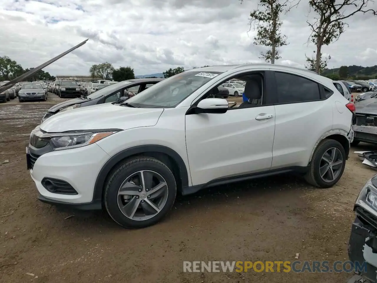1 Photograph of a damaged car 3CZRU5H52MM732572 HONDA HR-V 2021