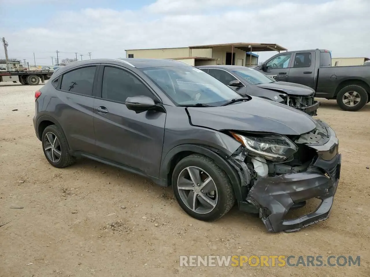 4 Photograph of a damaged car 3CZRU5H53MM726652 HONDA HR-V 2021