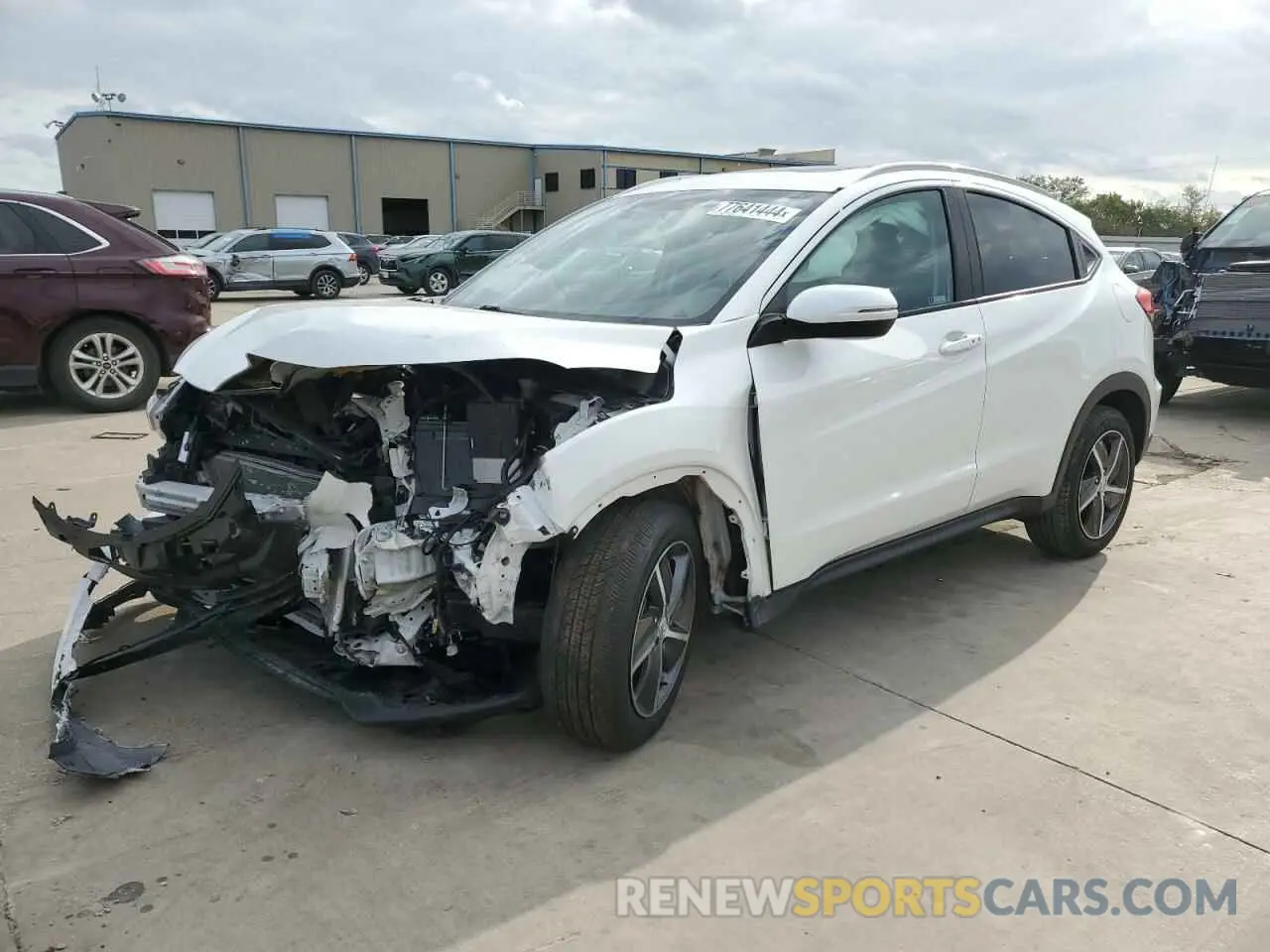 1 Photograph of a damaged car 3CZRU5H54MM717779 HONDA HR-V 2021
