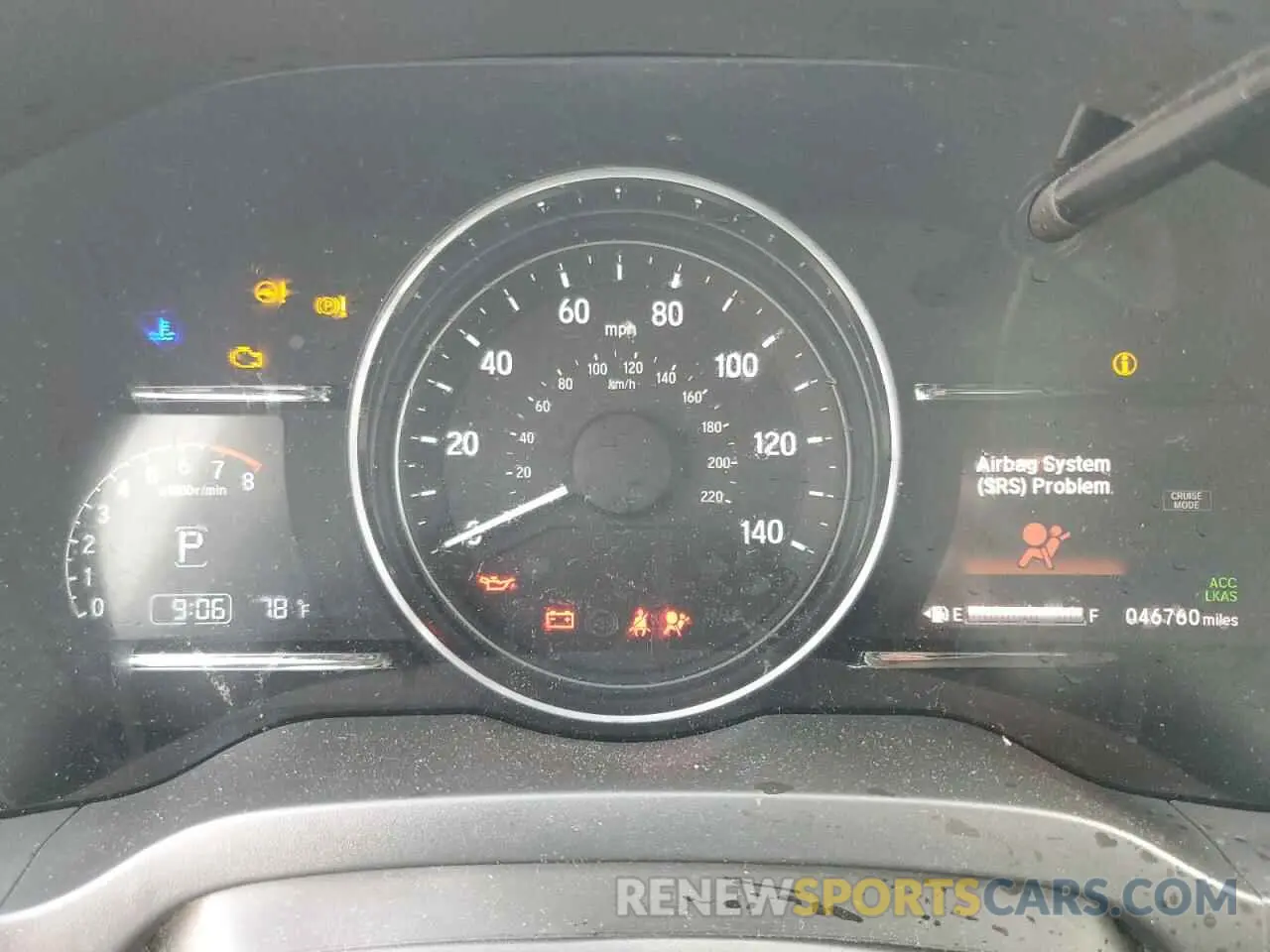 9 Photograph of a damaged car 3CZRU5H55MM711649 HONDA HR-V 2021