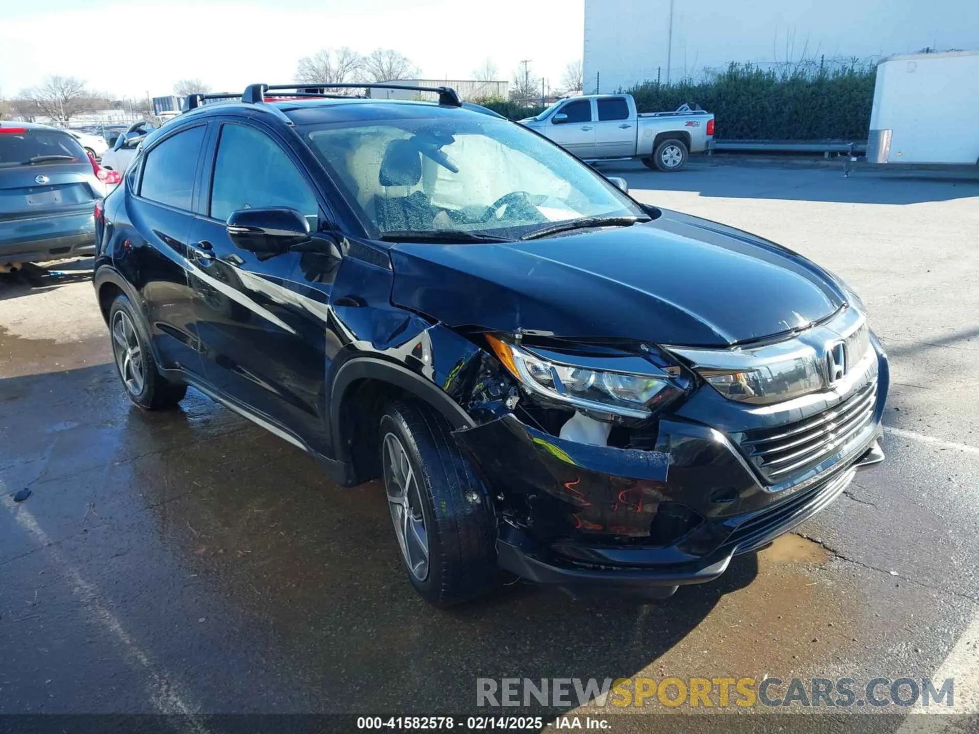 1 Photograph of a damaged car 3CZRU5H55MM729052 HONDA HR-V 2021