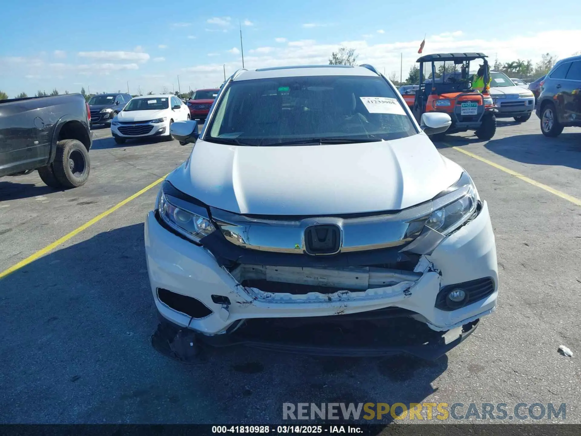 6 Photograph of a damaged car 3CZRU5H57MM705013 HONDA HR-V 2021