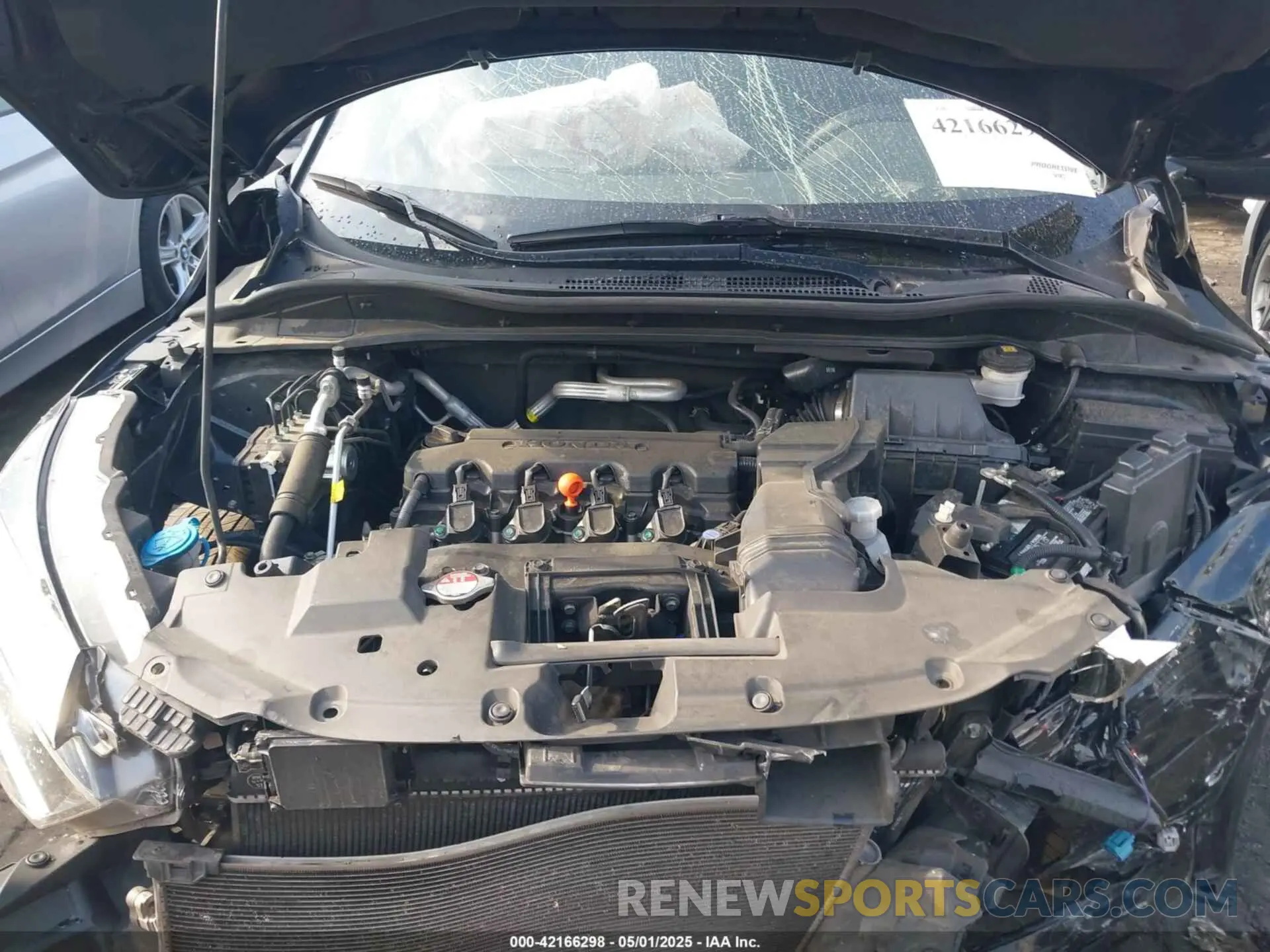 10 Photograph of a damaged car 3CZRU5H58MM703044 HONDA HR-V 2021