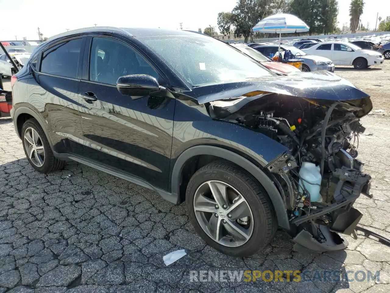 4 Photograph of a damaged car 3CZRU5H58MM703531 HONDA HR-V 2021