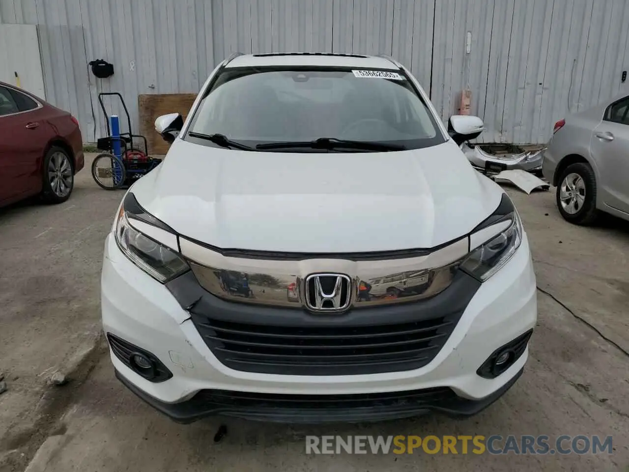 5 Photograph of a damaged car 3CZRU5H5XMM720587 HONDA HR-V 2021