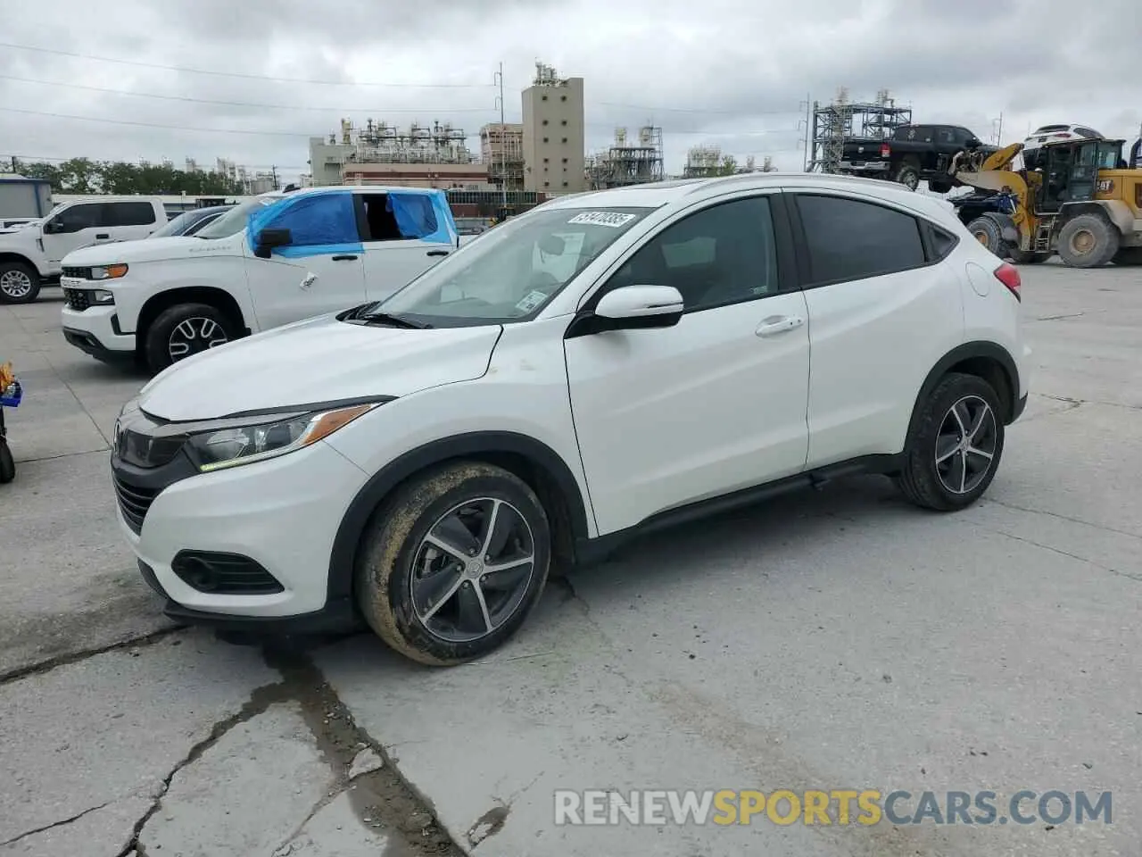 1 Photograph of a damaged car 3CZRU5H71MM703968 HONDA HR-V 2021