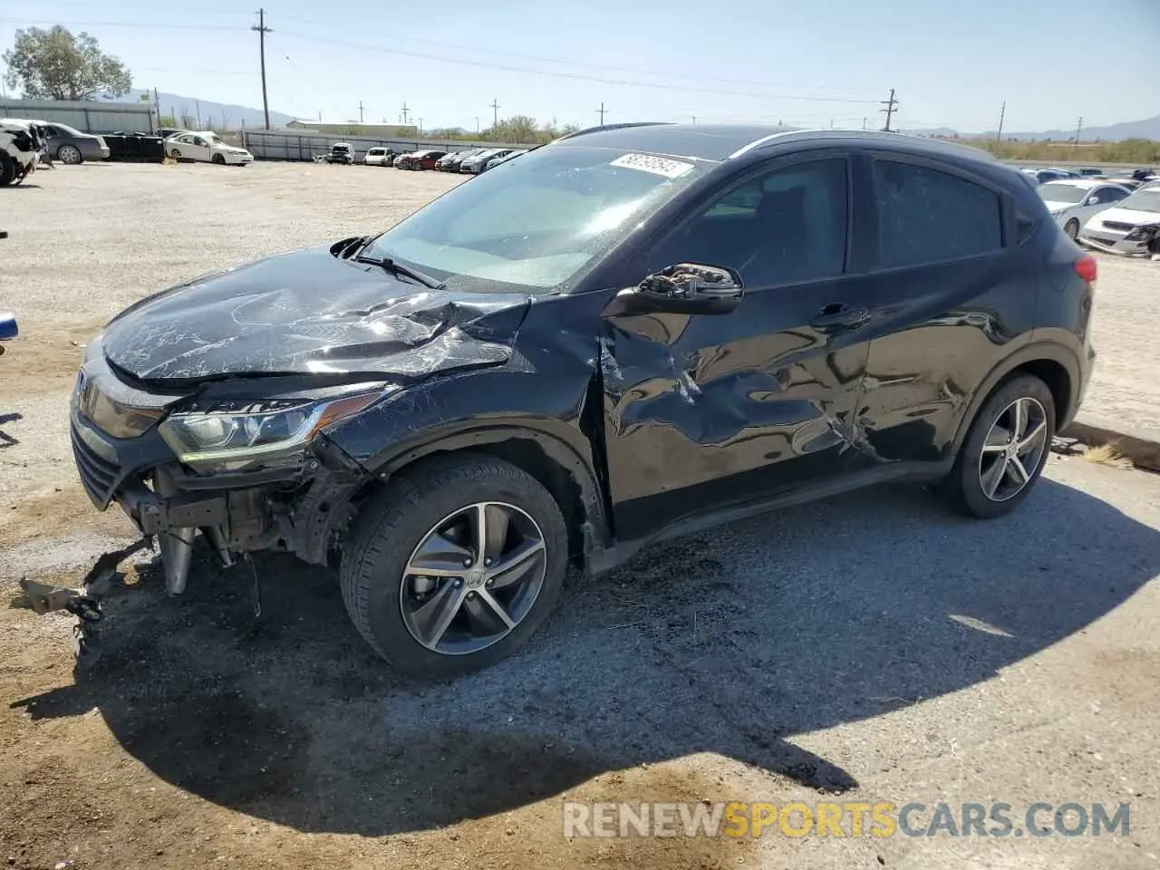 1 Photograph of a damaged car 3CZRU5H71MM724478 HONDA HR-V 2021