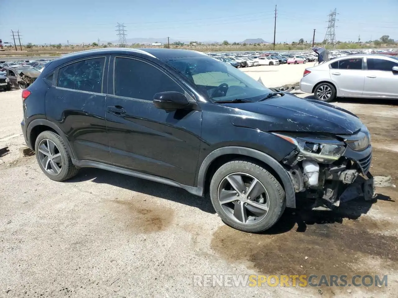 4 Photograph of a damaged car 3CZRU5H71MM724478 HONDA HR-V 2021