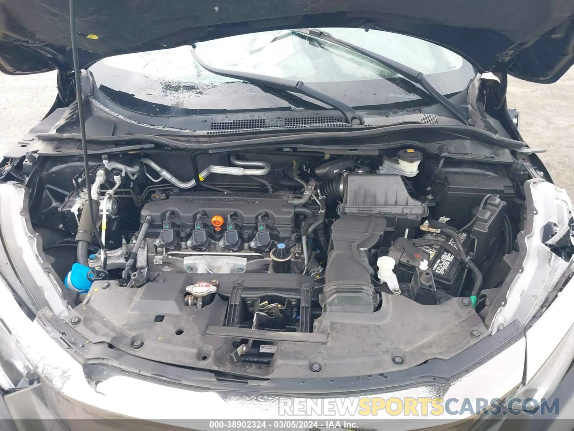 10 Photograph of a damaged car 3CZRU5H74MM703933 HONDA HR-V 2021