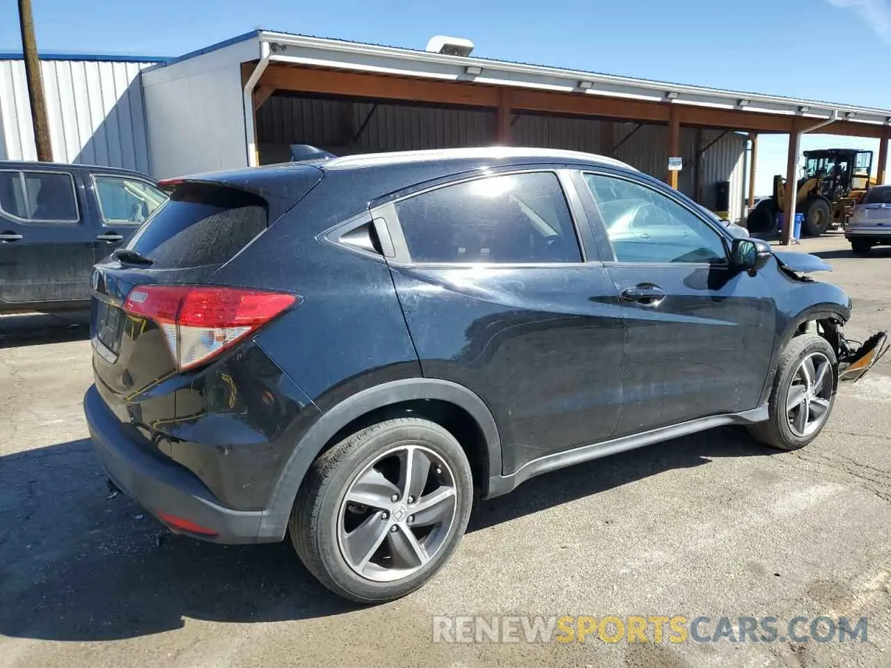 3 Photograph of a damaged car 3CZRU5H74MM719808 HONDA HR-V 2021