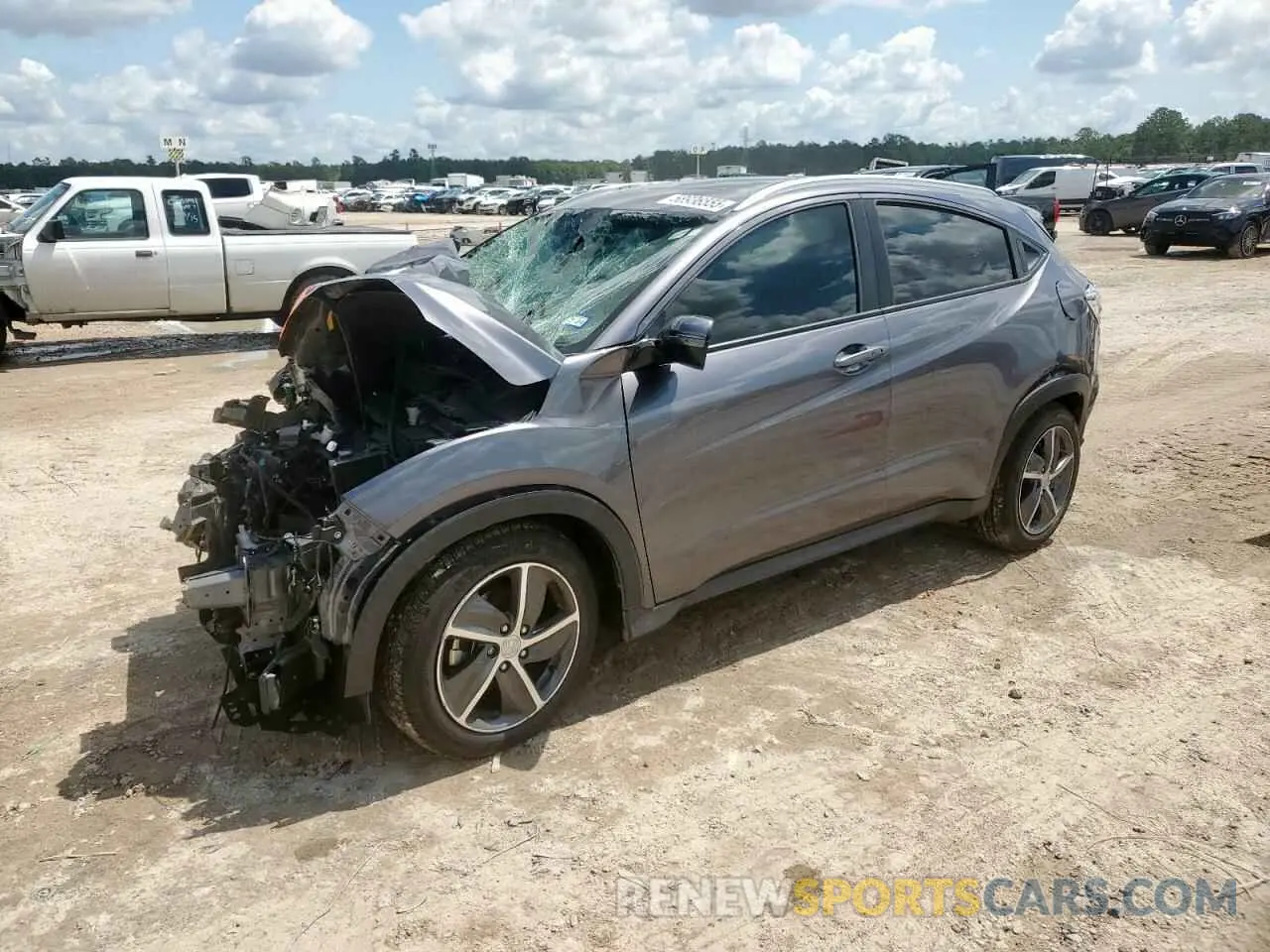 1 Photograph of a damaged car 3CZRU5H79MM704687 HONDA HR-V 2021