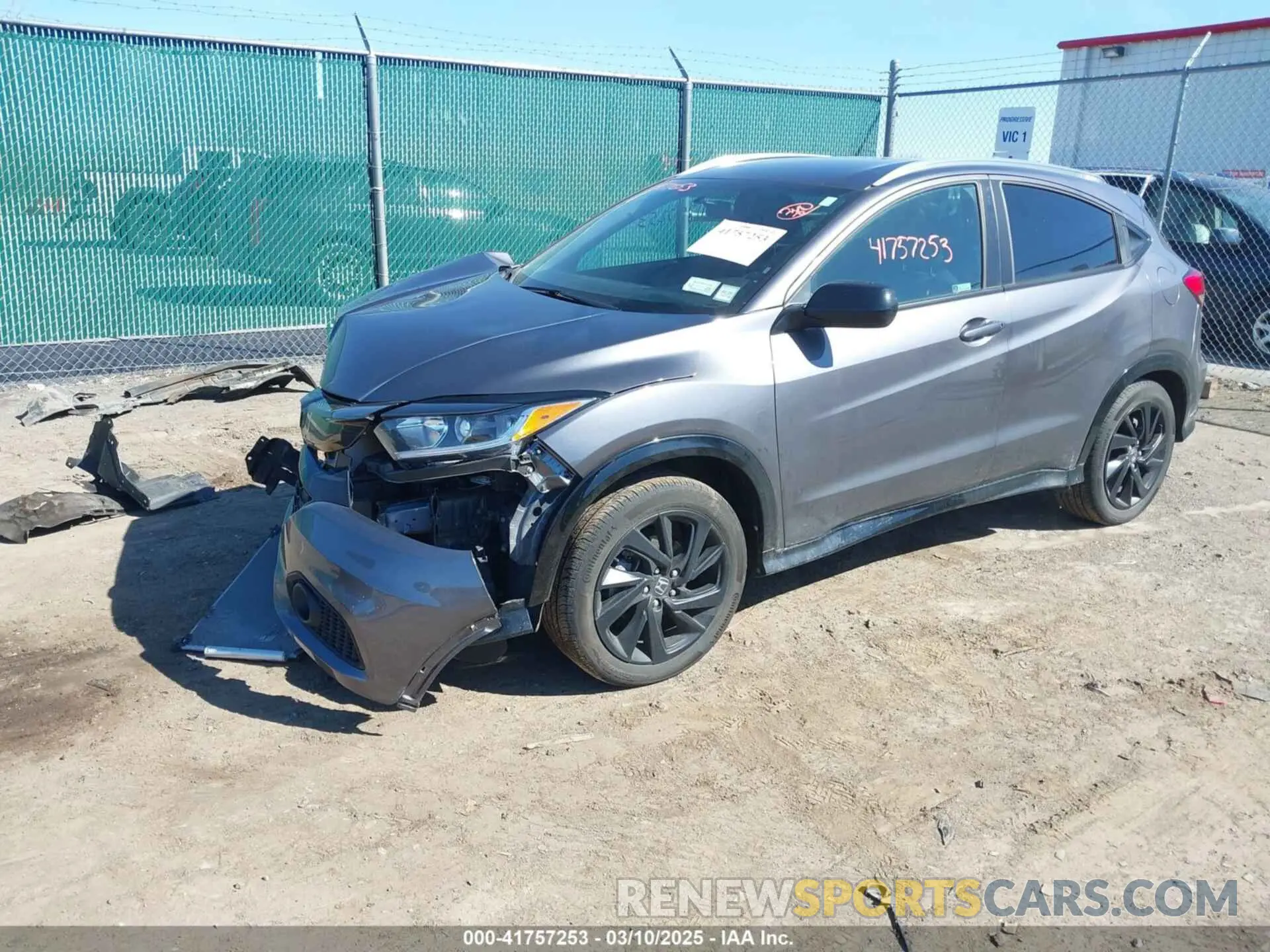 2 Photograph of a damaged car 3CZRU6H10MM702215 HONDA HR-V 2021